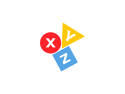 XYZ | Logo branding design digital illustration logo typography vector