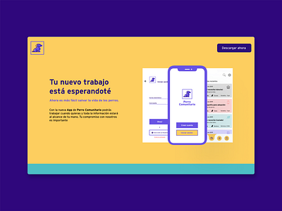 Perro Comunitario Landing Page