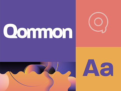 Brand Identity for Qommon brand brand design brand identity branding design logo vector