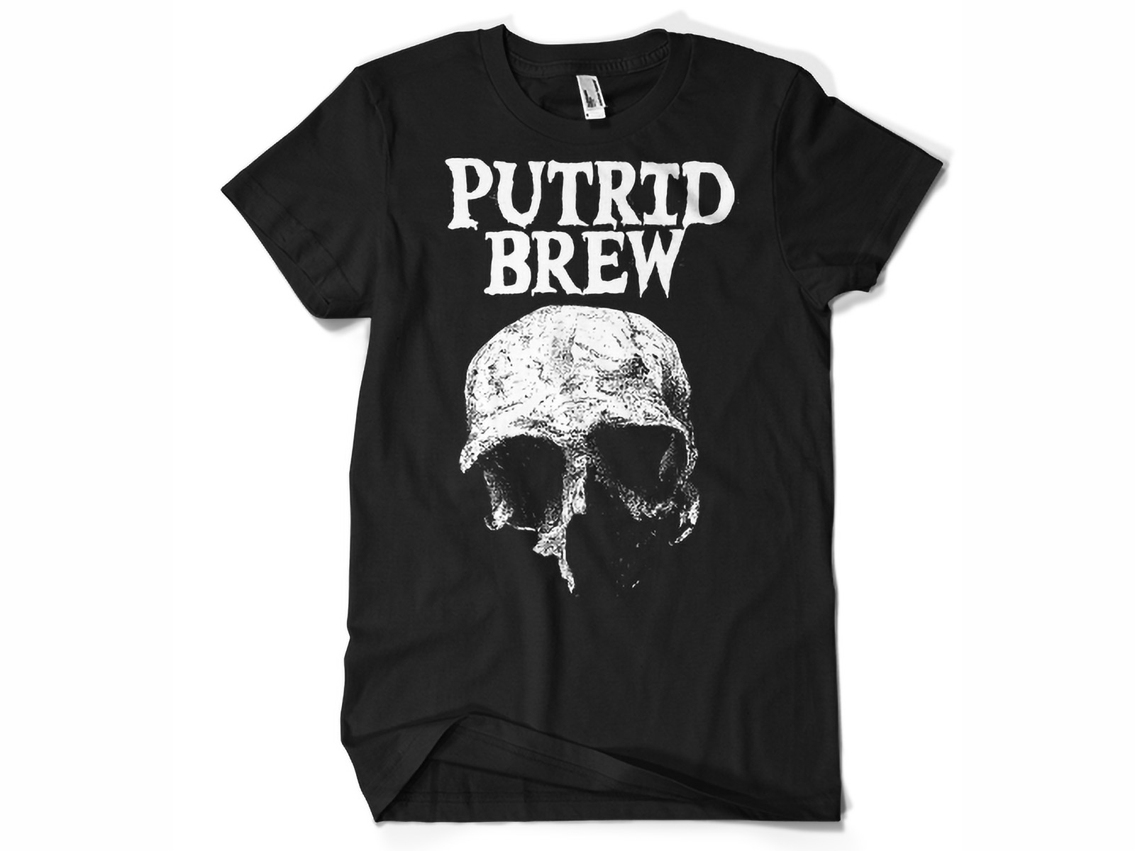 Putrid Brew Shirt Mockup designed by Steve Kwasniewski. 