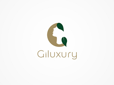 Giluxury Logo branding cosmetic design flat illustration logo
