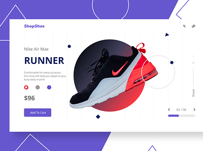 Shoe Website Design app interaction interaction design ui ux ui design web application website design