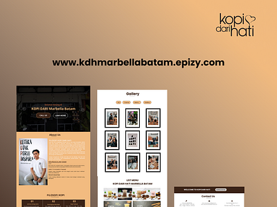 kopi dari hati marbella batam ui webdesign