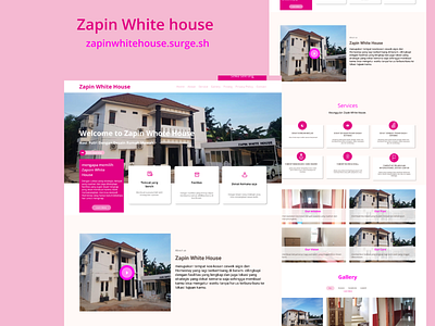 kost zapin white house ui uidesign web design web development