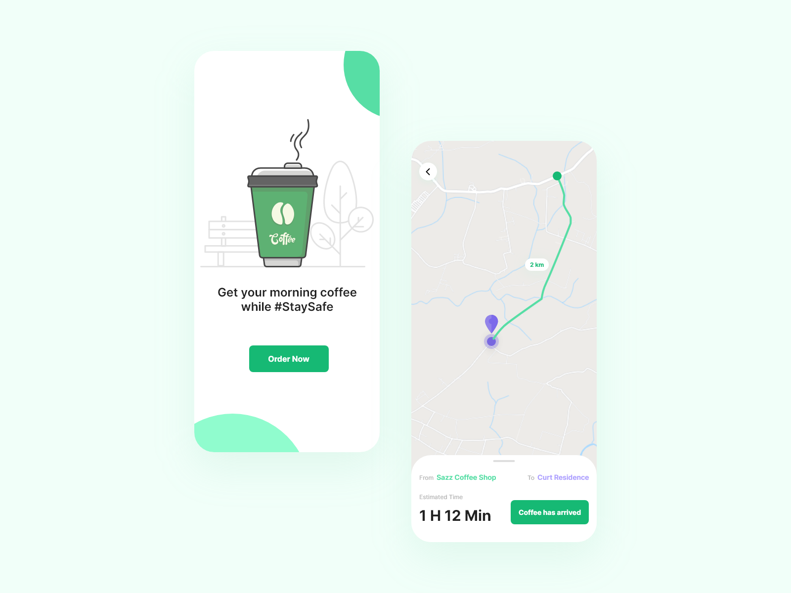 Onboarding & Maps Coffee Shop App by Idham on Dribbble