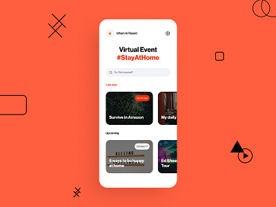 Event List | Virtual Event App