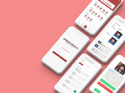 Urban Wagyu Staffing Apps - UI/UX Project