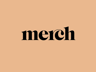 Merch Logo ligature logo