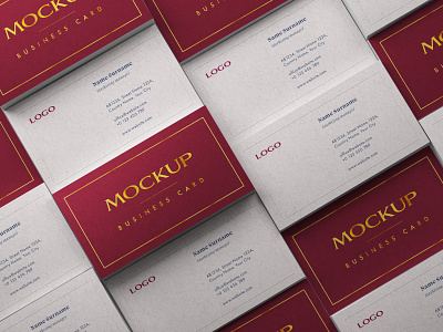 Business Card Mockup Set