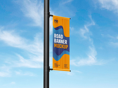 Street Pole Banner Mockup Set by Deeplab Studio on Dribbble