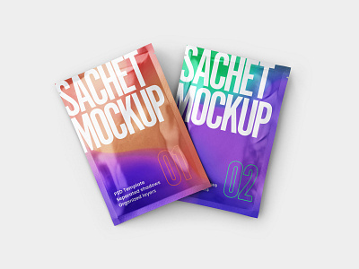 Sachet Mockup Set