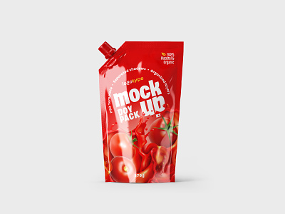 Doypack Packaging Mockup Set | Pouch