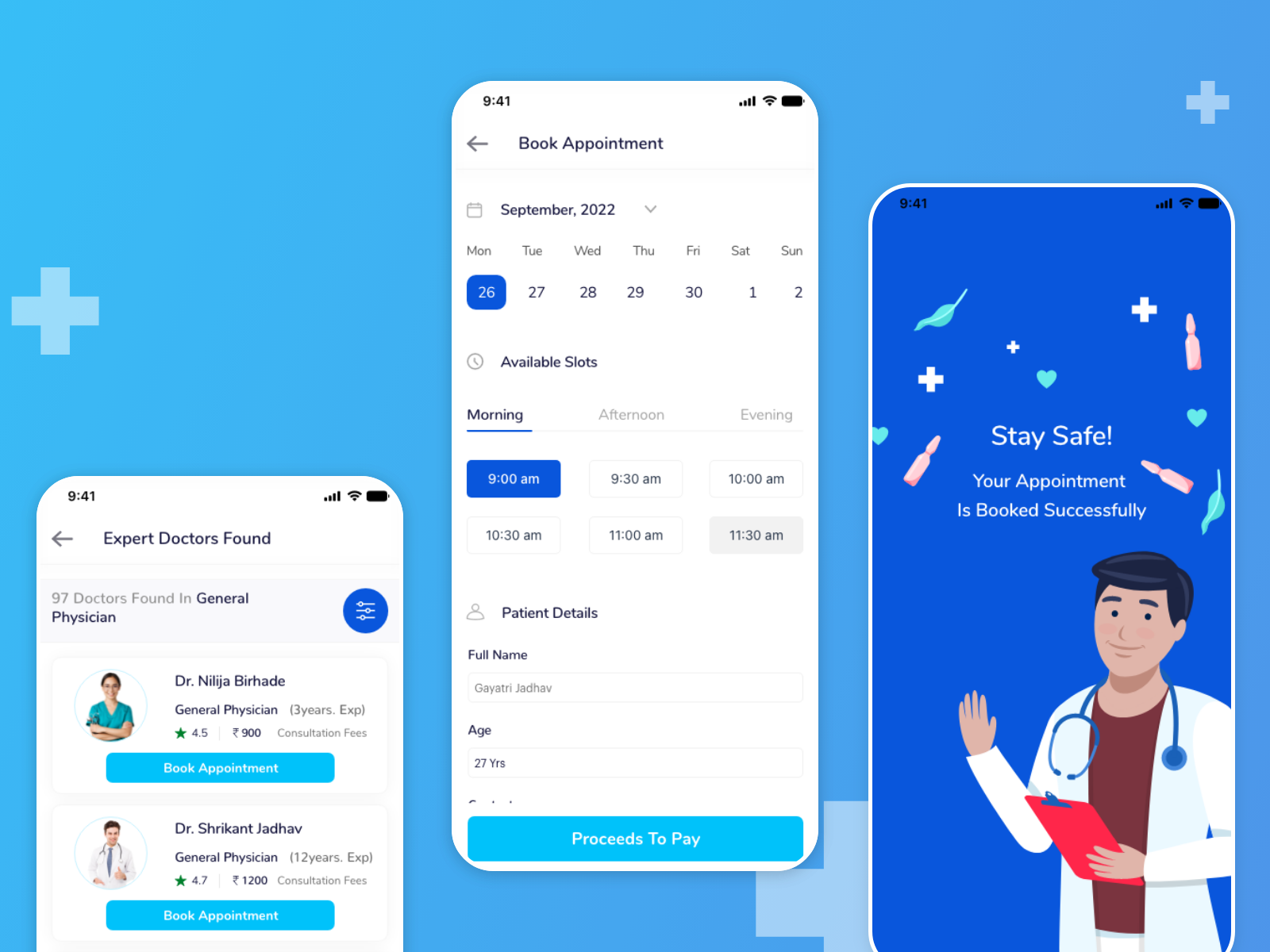 Online Doctors Appointment Booking By Gayatri Jadhav On Dribbble