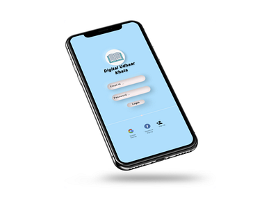 SignIn Screen - Mobile App Login Screen Design