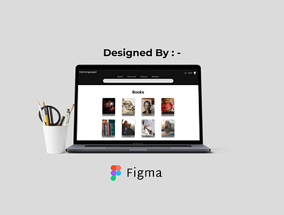 Hemigwayd Resigned Page design figma figmadesign flat minimal ui ux web webdesign website design