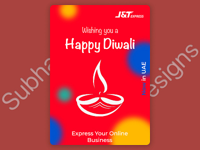 Happy Diwali design diwali figma flat graphic design illustration minimal