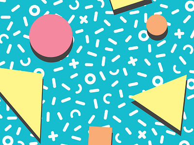 Memphis Confetti Pattern