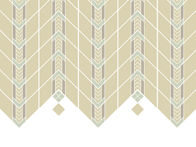 Geneva Tulip Pattern art deco chevron geometric hidden face home decor interior design neutral pattern vector