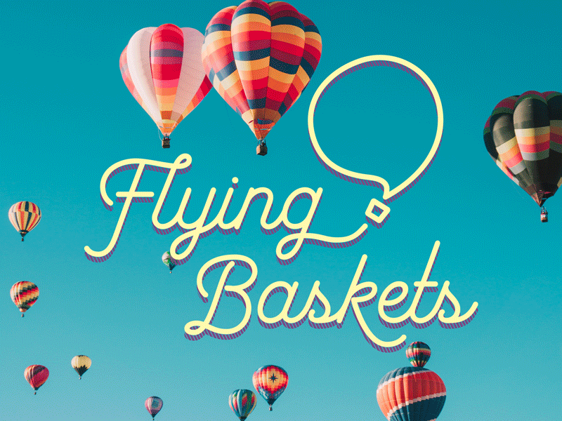 Day 02/50 – Hot Air Balloon balloon concept cursive dailylogochallenge fun identity logo retro whimsical