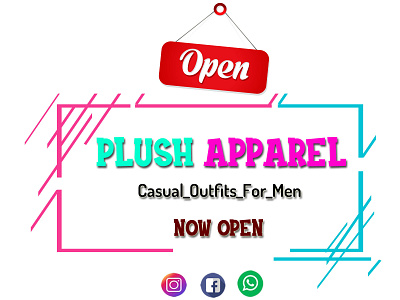 Plush Apparel Ad clothing brand social media content social media ads socialmedia