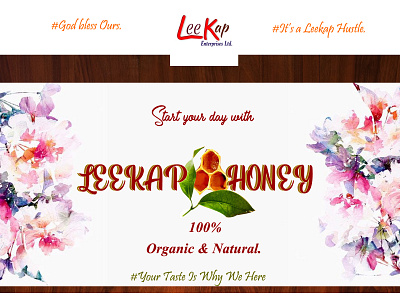 Leekap Honey ad