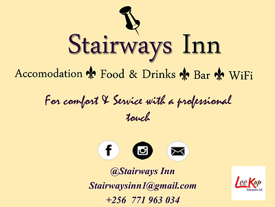 Stairways Inn ad ad bar residence social media marketing socialmedia