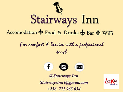 Stairways Inn ad