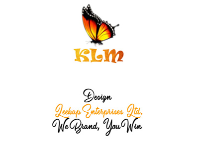 KLM Perfume Logo branding illustraion logo logodesign socialmedia
