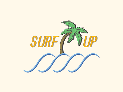 Surf Up Logo design logo