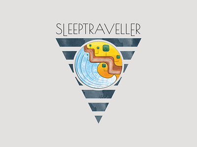 Sleeptraveller design illustration