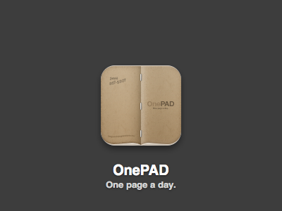 OnePAD Icon v3 app icon ios realism