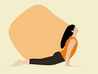 Yoga flat illustration designer flatillustration graphic design health illustration vector yoga yoga app yoga illustration yoga pose