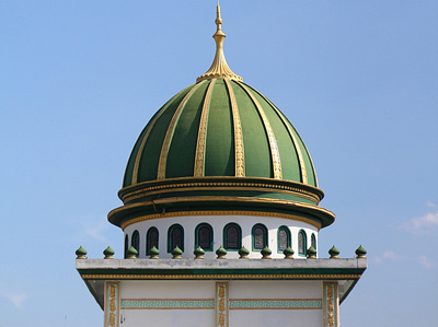 Single Dome Mosque - Miftahul Huda islamic mosque muslim photography