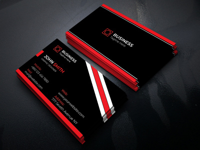 Business Card branding business card card colourful corporate creative graphic design illustration logo vector