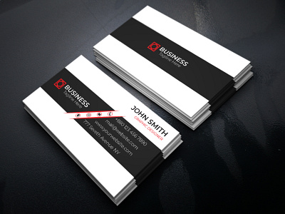 Business Card branding business card clean colorful corporate creative graphic design illustration logo ux