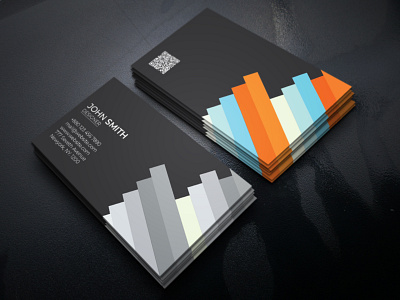 Business Card branding business card colourful corporate creative design graphic design illustration logo typography