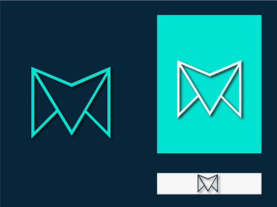 M branding logo design - M letter logo