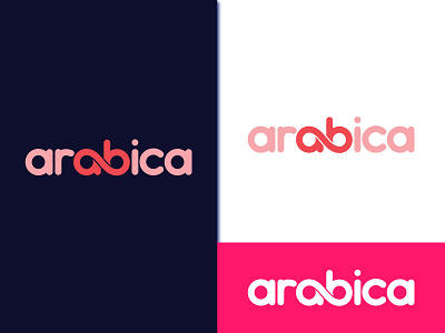 arabica logo design 3d arrow logo crative logo design flat flatdesign icon logo mimimal logo minimalist mordan logo professional logo propesonal