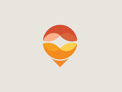 Travel branding icon