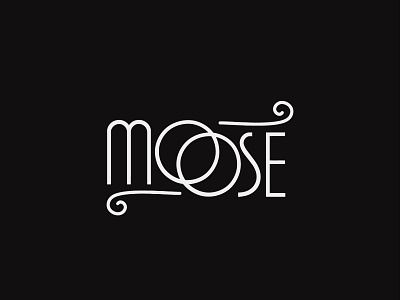 moose Logo mark branding - logo folio 2020 brand branding clean crative logo creative design flat icon latter mark latterlogo logo logo design logomaker logos logotype mimimal mordan logo professional logo