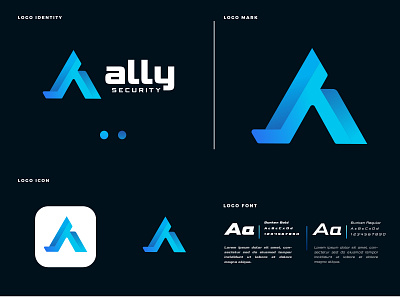 A logo design a a icon a letter a logo abstract app brand branding colorful flat gradient icon letter a logo logo design logo identity logo mark logos symbol