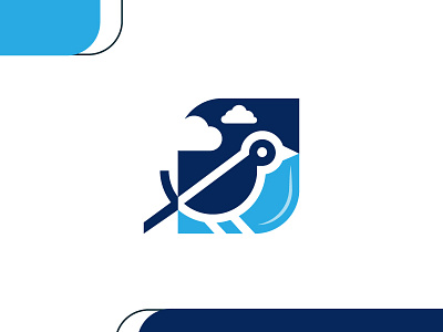 sky logo design flat icon illustration illustrator logo logodesign minimal modern logo ui