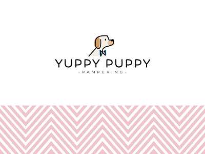 Yuppy Puppy 3 brand branding dog dog logo dogs identity logo logos pooch puppy vector