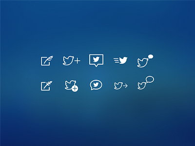 Send a Tweet icon ideas flat icon logo plus tweet twitter ui