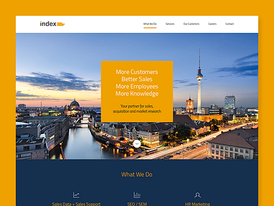 Index Website Concept 1