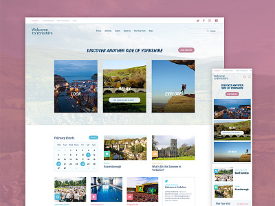 Tourism Website Concept