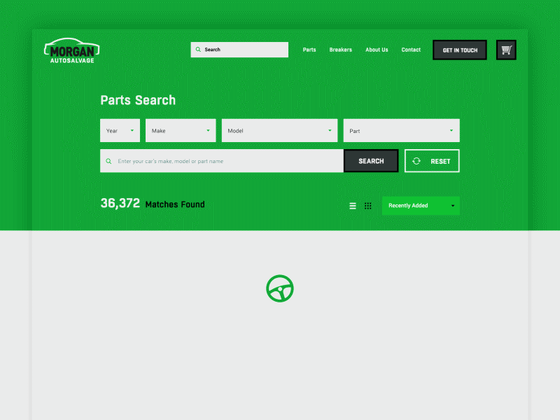 Search loading icon gif icon loading motoring page parts search website