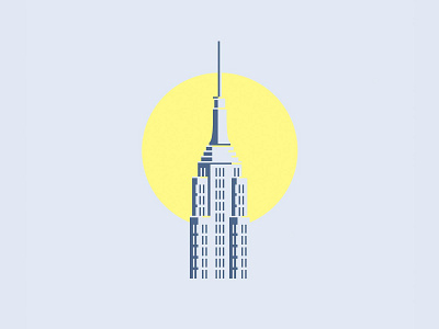 Empire State Building New York Illustration