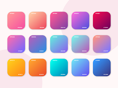 Color Gradients Pack by Alif Emu on Dribbble