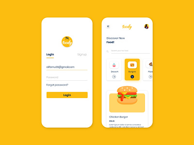 Food App Mobile Template